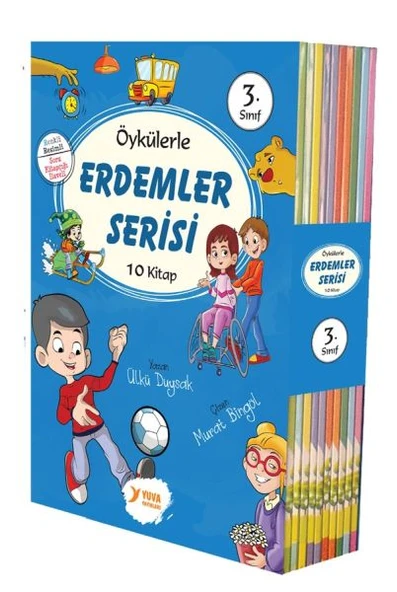 Öykülerle Erdemler Serisi 3.Sınıflar 10 Kitap ürün görseli