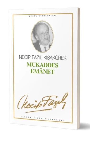 Mukaddes Emanet Tiyatro Eserleri:13 ürün görseli