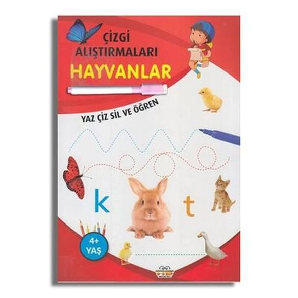 Çizgi Alıştırmaları Hayvanlar ürün görseli 1