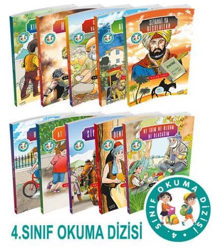 4. Sınıf Okuma Dizisi (10 Kitap Takım) ürün görseli