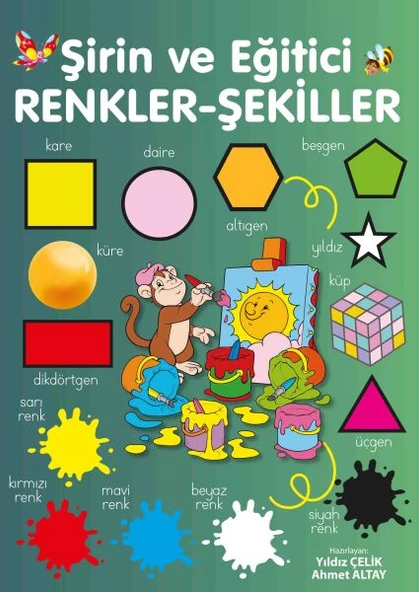 Şirin ve Eğitici Renkler - Şekiller ürün görseli