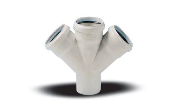 Ege Yıldız 110X110X110 Pvc Çift Çatal 3,2 mm ürün görseli