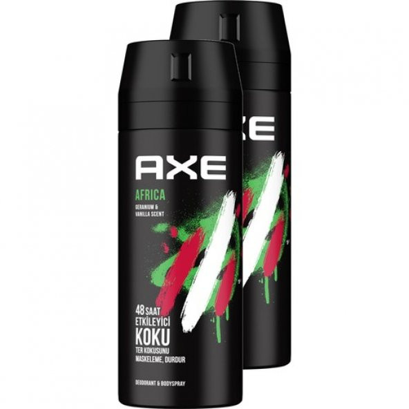 Axe Africa Erkek Deodorant 150 ml 2'li Set