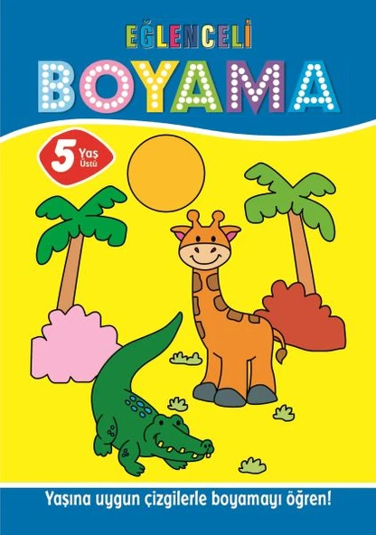 Eğlenceli Boyama - 5 Yaş Üstü 4’lü Pastel Boya Hediyeli ürün görseli