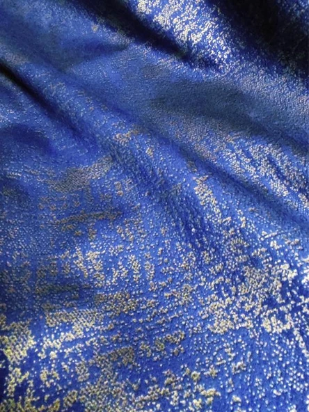 Mrs.Gugar Exclusive Gece Mavisi Dikdörtgen Kırlent Kılıfı - Resim 3