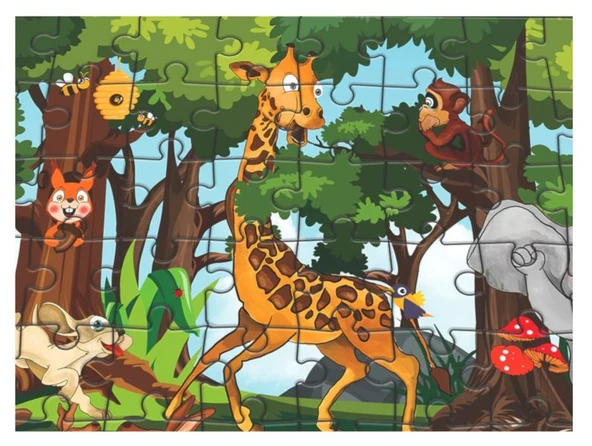 Hayvanlar Ve Duygular Yapbozu (96'lı) ürün görseli