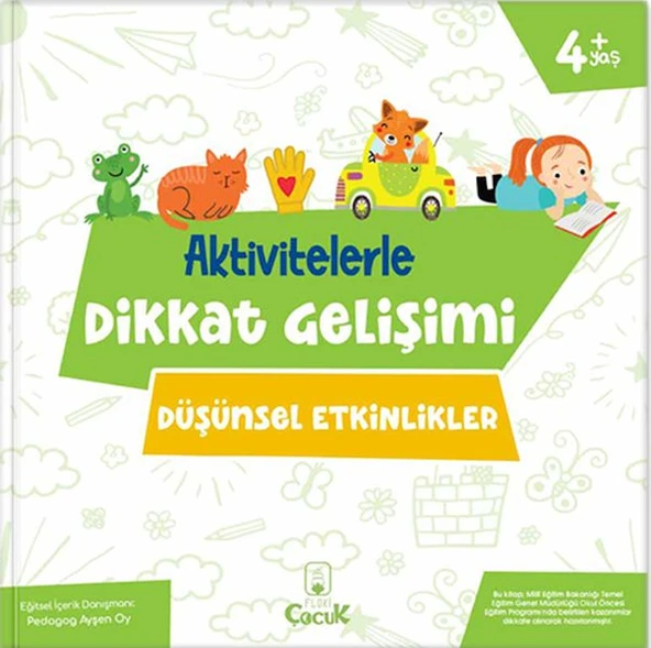 Aktivitelerle Dikkat Gelişimi - Düşünsel Etkinlikler ürün görseli 1