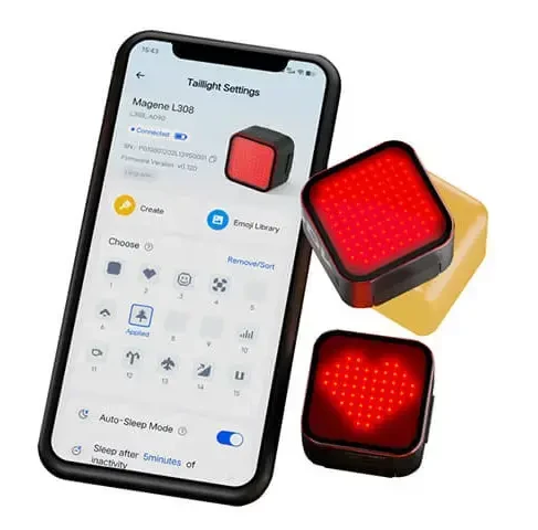 MAGENE L308 SELE RAYI BAĞLANTILI ARKA FAR - Resim 3