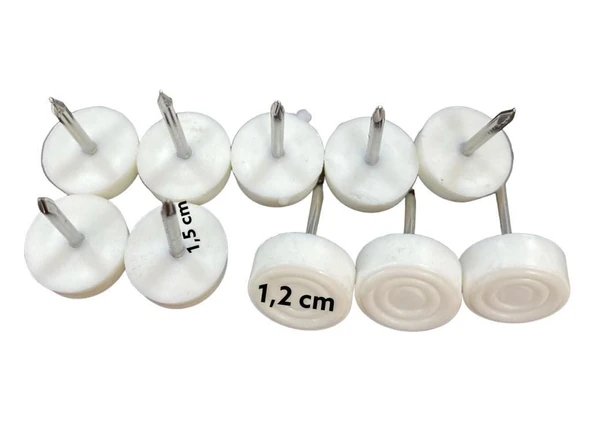 Çivili Poligrit Beyaz 20 Adet ürün görseli