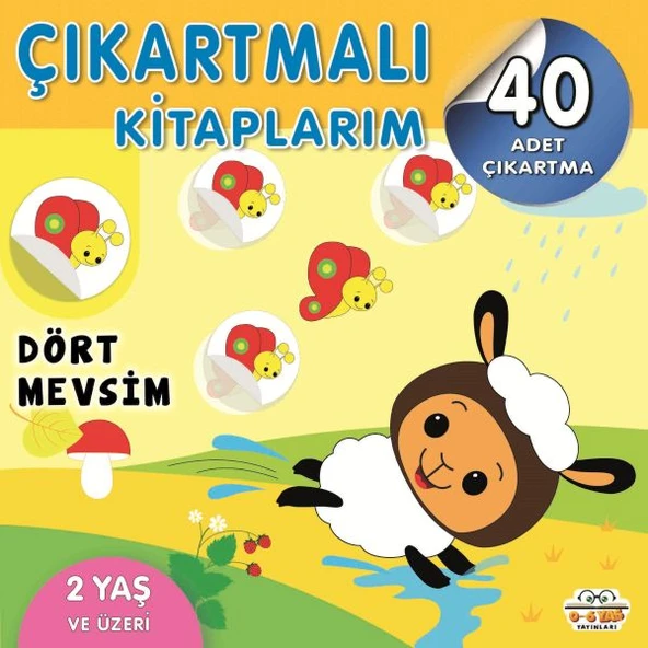 Çıkartmalı Kitaplarım-Dört Mevsim ürün görseli