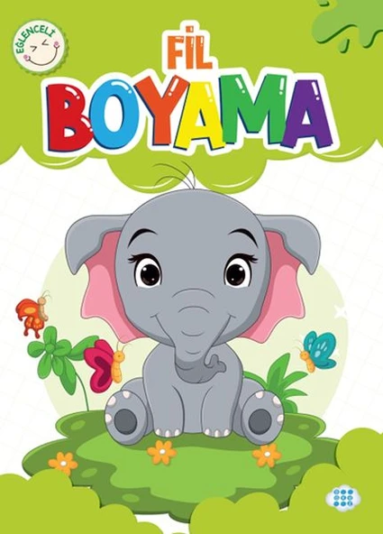 Eğlenceli Fil Boyama ürün görseli