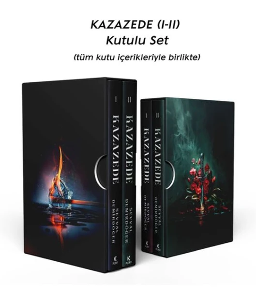 Kazazede – 1 ve 2 (Ciltli - Kutulu Set) ürün görseli