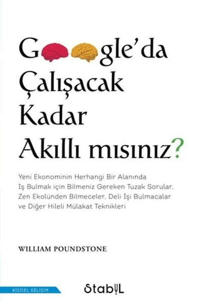 Google'Da Çalışacak Kadar Akıllı Mısınız? ürün görseli
