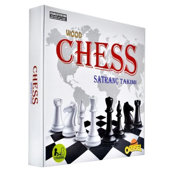 Ahşap Tablalı Satranç Takımı ürün görseli