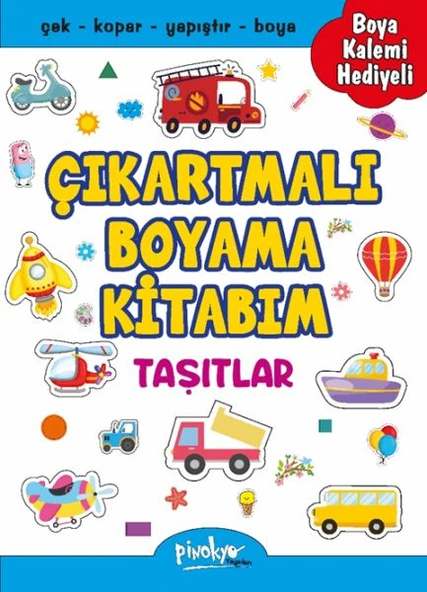 Çıkartmalı Boyama Taşıtlar ürün görseli