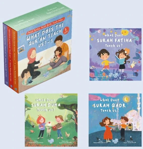 What Does The Qur’an Teach Us?-1 İngilizce Mini Meal Seti 1 (3 Kitap) ürün görseli