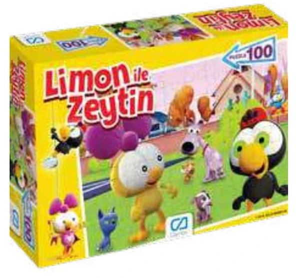Limon İle Zeytin Puzzle 100 ürün görseli