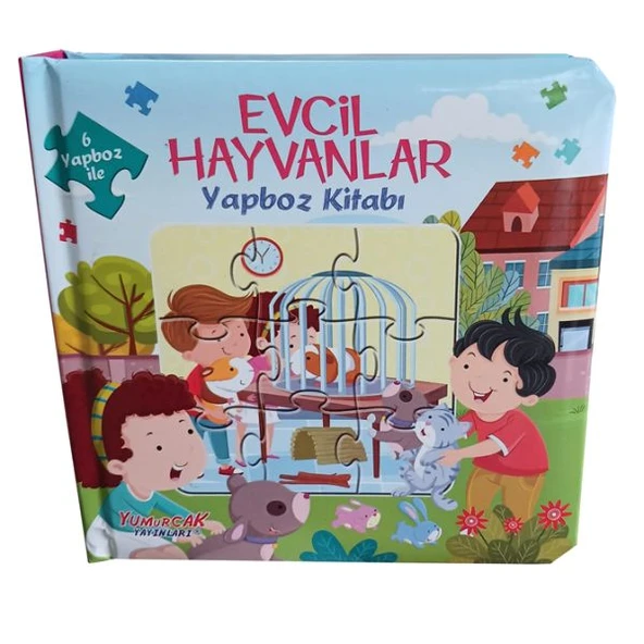 Evcil Hayvanlar - Yapboz Kitabı ürün görseli