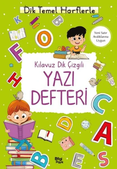 Kılavuz Dik Çizgili Yazı Defteri (Küçük Boy) - 1