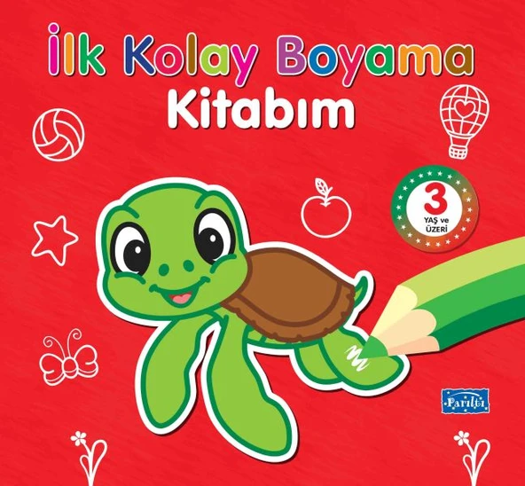 İlk Kolay Boyama Kitabım – 3 Yaş Üzeri ürün görseli