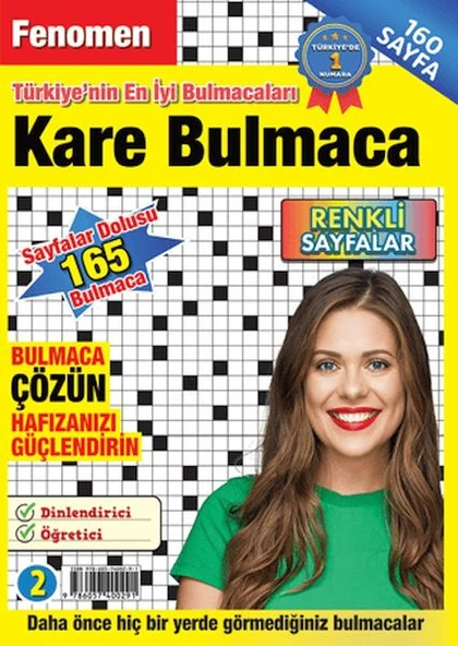 Fenomen Kare Bulmaca 2 ürün görseli