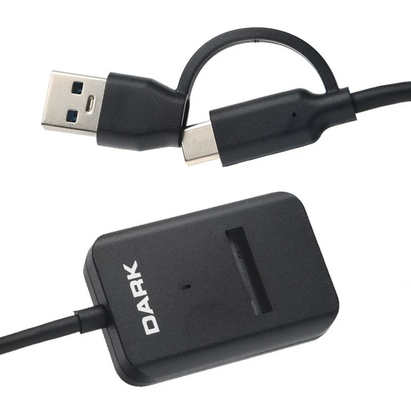 Dark DK-AC-DSEM3 Type-C/USB M2SATA Disk Kutusu ürün görseli 1