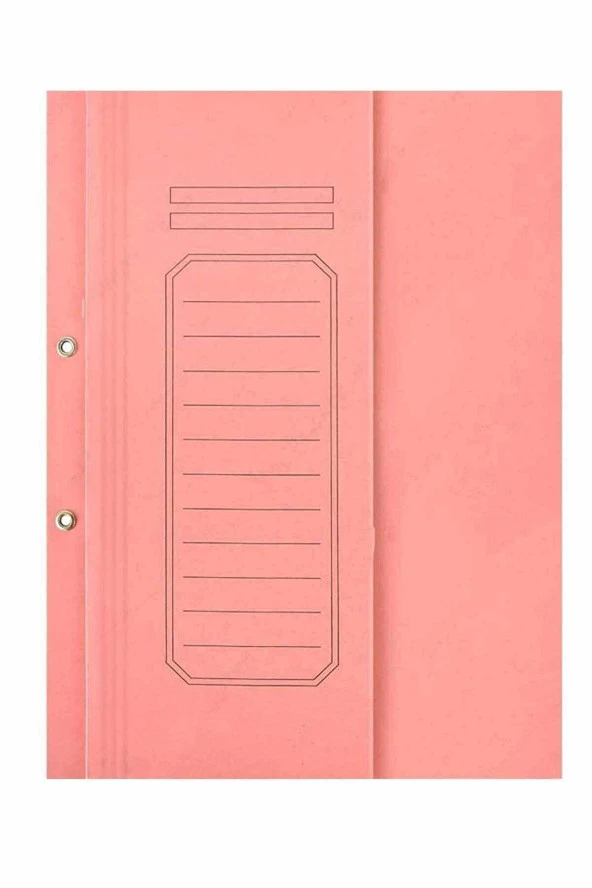 Alemdar Yarım Kapak Dosya Lüks Pembe (25 Li Paket)