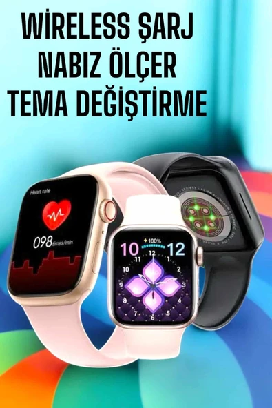 Akıllı Saat Amoled Ekran GPS ve Uyku Takibi Bluetooth Bağlantılı - Resim 3