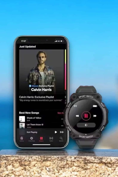 Yeni Nesil Pro Akıllı Saat Sağlık Ve Spor Takibi Yapabilen - Resim 3