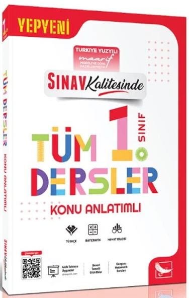 1. Sınıf Tüm Dersler Konu Anlatımlı Sınav Yayınları