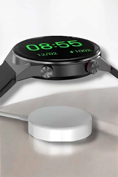 Akıllı Saat Arama Cevaplayan Titreşim Özelliğiyle Bildirim Görebilen - Resim 3