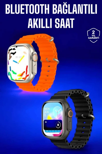 Akıllı Saat Arama Cevaplayan Bildirim Görme Yeni Nesil Bluetooth Bağlantılı ürün görseli