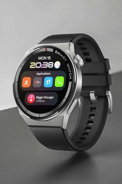 Akıllı Saat GPS VE NFC Özelliği Sesli Görüşme Dokunmstik Ekran - Resim 3