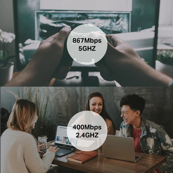 TP-LINK ARCHER T3U 1300MBPS KABLSZ DUAL BAND ADAPTÖR - 3