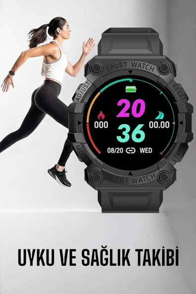 Yeni Nesil Pro Akıllı Saat Sağlık Ve Spor Takibi Yapabilen - Resim 2