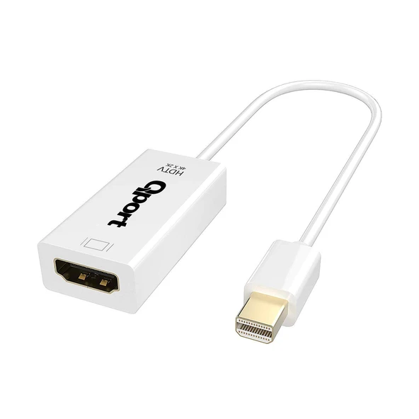 QPORT Q-DP-HDM MINI DISPLAY PORT TO HDMI ÇEVİRİCİ ürün görseli