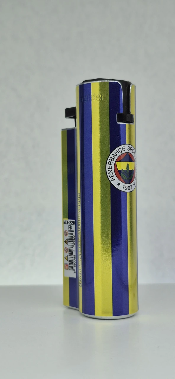 i-Lighter Fenerbahçe 1907 Mavi Taşlı Gazlı Yeniden Doldurulabilir Çakmak Çubuklu