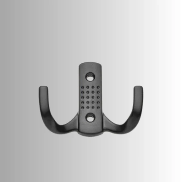 Noktalı Metal Askı Şık Portmanto Askılık Dolap Mobilya Askısı (vidalar Dahil) ürün görseli