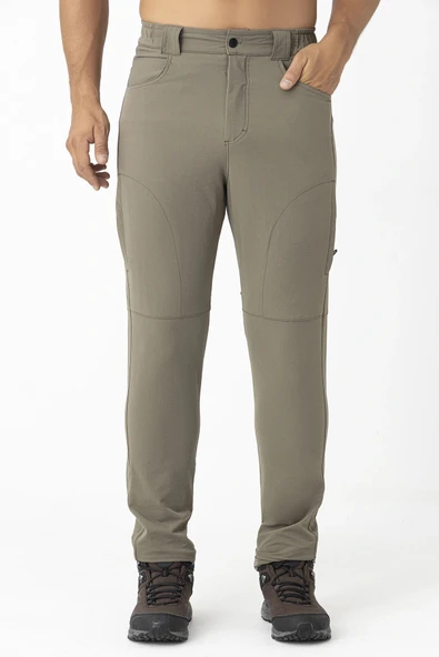 Crozwise Outdoor Dar Paça Erkek Alt Eşofman Bej 2241 ürün görseli 1