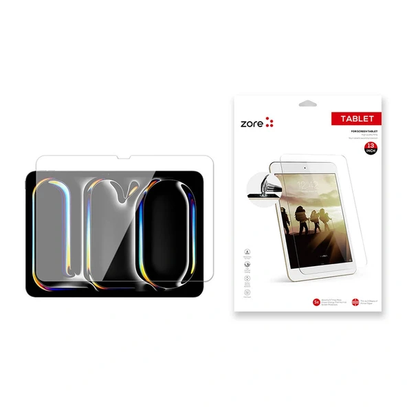 Apple iPad Pro 13 2024 Zore Tablet Blue Nano Ekran Koruyucu ürün görseli