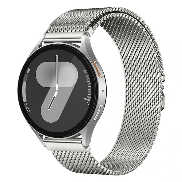 Huawei Watch GT2 46mm Zore KRD-25 Metal Hasır Kordon - 1