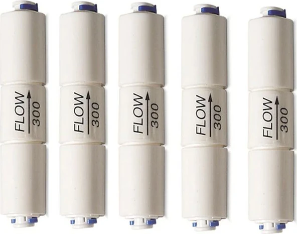 5'li Su Arıtma Cihazı Atık Su Kısıcı 300 cc Flow Quick Bağlantılı ürün görseli 1