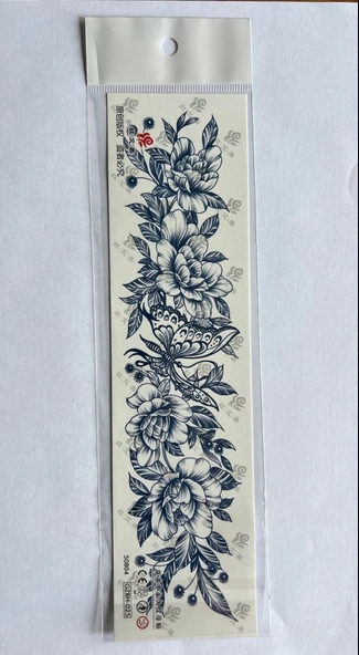 Kol ve Ayak İçin Şerit 28x6 cm GZBH-025 Yarı Kalıcı Geçici Dövme ürün görseli 1