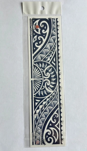 Kol ve Ayak İçin Şerit 28x6 cm GZBH-001 Yarı Kalıcı Geçici Dövme ürün görseli 1