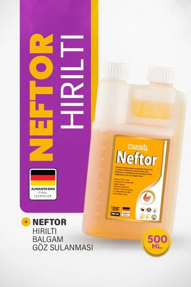 Neftor Hırıltı ve Solunum Yolu Vitamini-500mL - 1