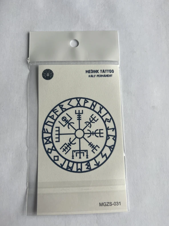 Mitokojik 11x8 cm Yarı Kalıcı Geçici Dövme Yapıştırma Dövme ürün görseli 1