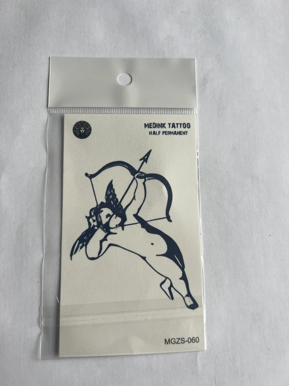 Eros 11x8 cm Yarı Kalıcı Geçici Dövme Yapıştırma Dövme ürün görseli 1