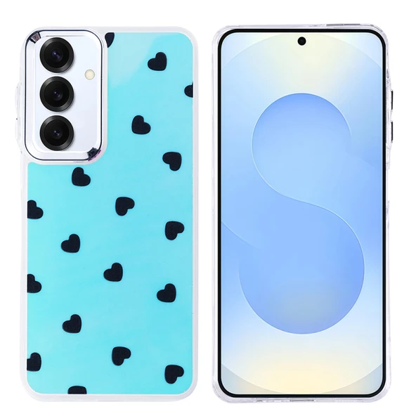 Samsung Galaxy S25 Plus Kılıf Airbag özellikli ve Mini Figürlü Hadra Premium Silikon Kapak ürün görseli