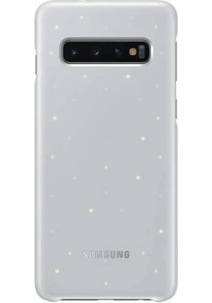 Galaxy Uyumlu S10 İle Uyumlu Kılıf Led Cover Beyaz Ef-kg973cwegww ürün görseli 1