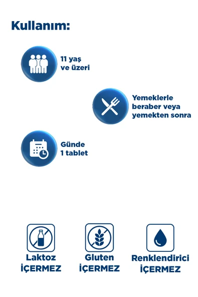 DynavitÇinko Pikolinat 15mg 60 Tablet - Saç & Cilt & Tırnak & Bağışıklık - Zinc Picolinate - Resim 5